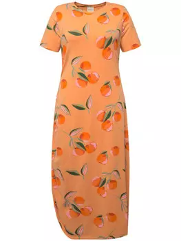 Длинное платье Ulla Popken Midi, цвет pfirsich