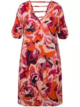 Длинное платье Ulla Popken Midi, цвет knallorange