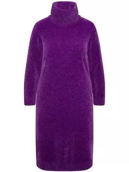 Длинное платье Ulla Popken Midi, цвет dunkles violett