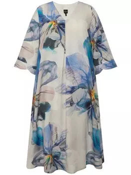 Длинное платье Ulla Popken Midi, цвет dunkles saphir