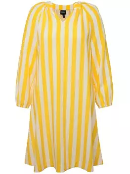 Длинное платье Ulla Popken Midi, цвет zitrone