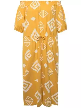 Длинное платье Ulla Popken Midi, цвет wstensand