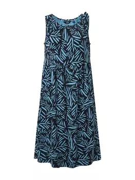 Длинное платье Ulla Popken Midi, цвет opalblau