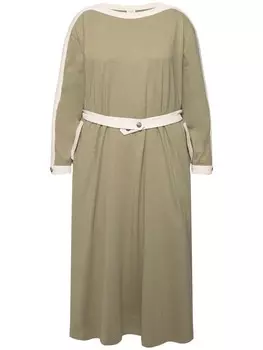 Длинное платье Ulla Popken Midi, цвет stein grau