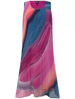 Длинное платье Ulla Popken Midi, цвет orchidee