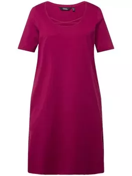 Длинное платье Ulla Popken Midi, цвет magnolienrot