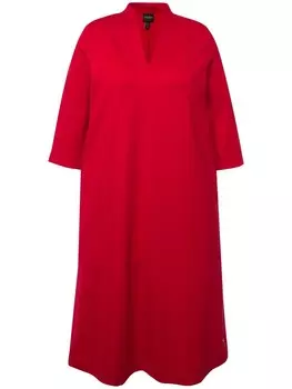 Длинное платье Ulla Popken Midi, цвет salsa