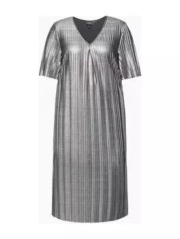 Длинное платье Ulla Popken Midi, серебряный