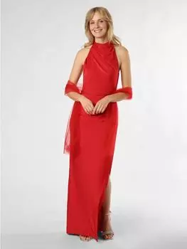 Длинное платье Unique, красный