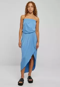 Длинное платье Urban Classics, синий