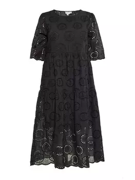 Длинное платье Usha, черный