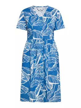 Длинное платье Usha, цвет blau wollweiss