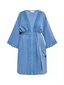 Длинное платье usha FESTIVAL, цвет denimblau