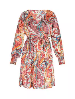 Длинное платье usha FESTIVAL, цвет orange mehrfarbig