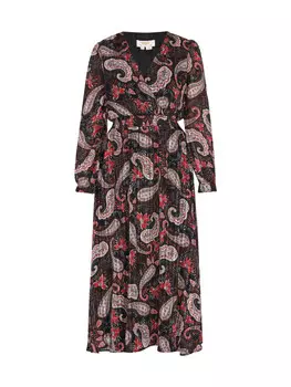 Длинное платье usha FESTIVAL, цвет schwarz mehrfarbig