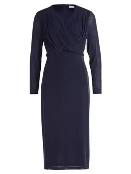 Длинное платье Vera Mont Cocktail, цвет dark blue/silver