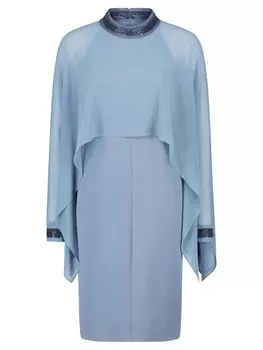 Длинное платье Vera Mont Cocktail, цвет bluish grey