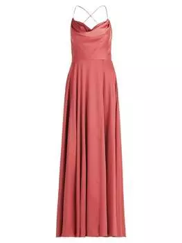 Длинное платье Vera Mont, цвет bright rust