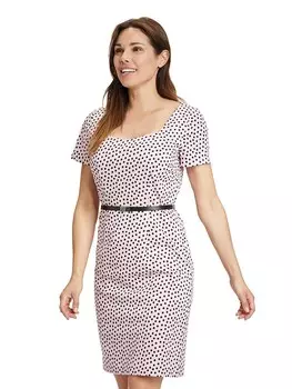 Длинное платье Vera Mont, цвет rosa/schwarz