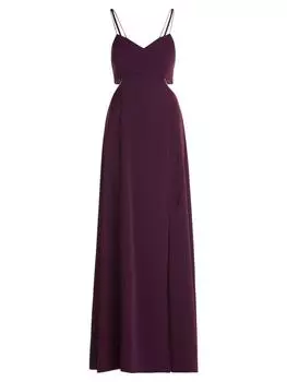 Длинное платье Vera Mont, цвет shiny aubergine