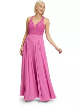 Длинное платье Vera Mont, розовый