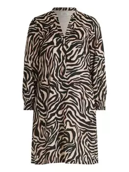 Длинное платье Vera Mont Tunika, цвет cream/black