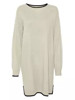 Длинное платье Vero Moda, бежевый