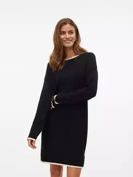 Длинное платье Vero Moda, черный