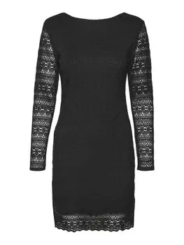 Длинное платье Vero Moda, черный