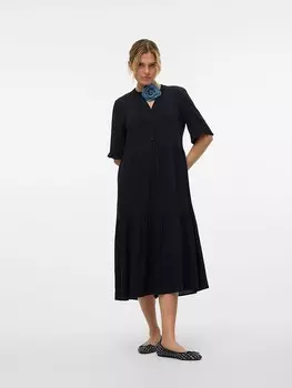 Длинное платье Vero Moda Easy, черный