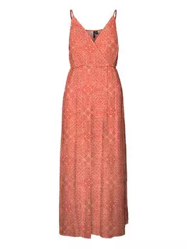 Длинное платье Vero Moda, красный