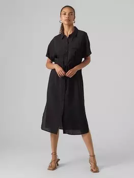Длинное платье Vero Moda Miris, черный