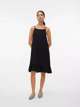 Длинное платье Vero Moda Mymilo, черный