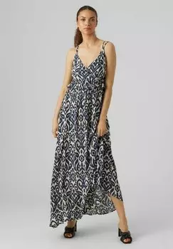 Длинное платье Vero Moda, светло-серый