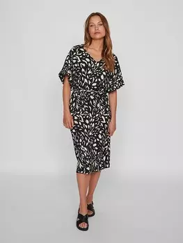 Длинное платье Vila, черный