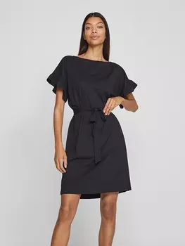 Длинное платье Vila, черный