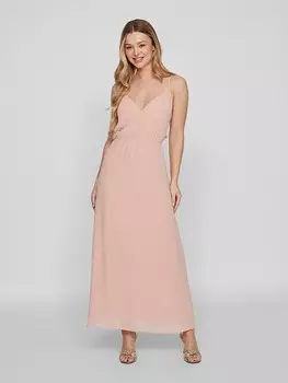 Длинное платье Vila, цвет ros