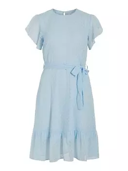 Длинное платье Vila, голубой