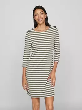 Длинное платье Vila, хаки