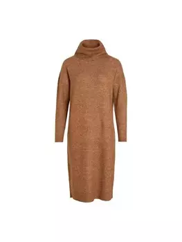 Длинное платье Vila Mathilda, коричневый