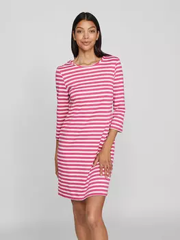 Длинное платье Vila, розовый