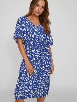 Длинное платье Vila, синий