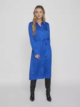 Длинное платье Vila, синий