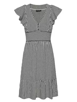 Длинное платье Vive Maria Ahoi Summer, черный/белый