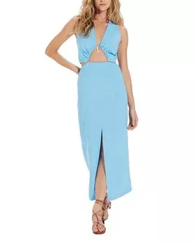 Длинное платье ViX Gracie Detail, синий