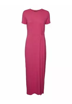 Длинное платье VMAVA LULU Vero Moda, розовый