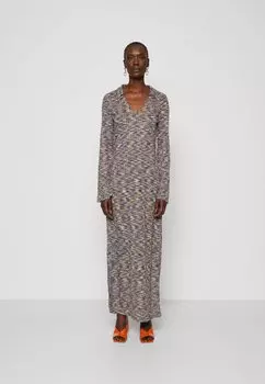 Длинное платье VMTIA Vero Moda Tall, военно-морской