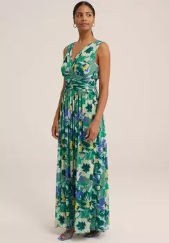 Длинное платье WE Fashion, мята