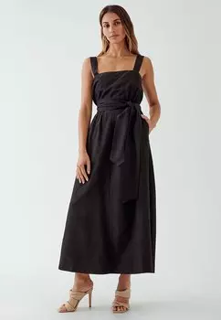 Длинное платье WILLA, черный