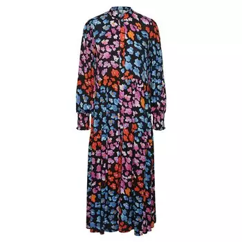 Длинное платье Yas Alira Long Sleeve, разноцветный